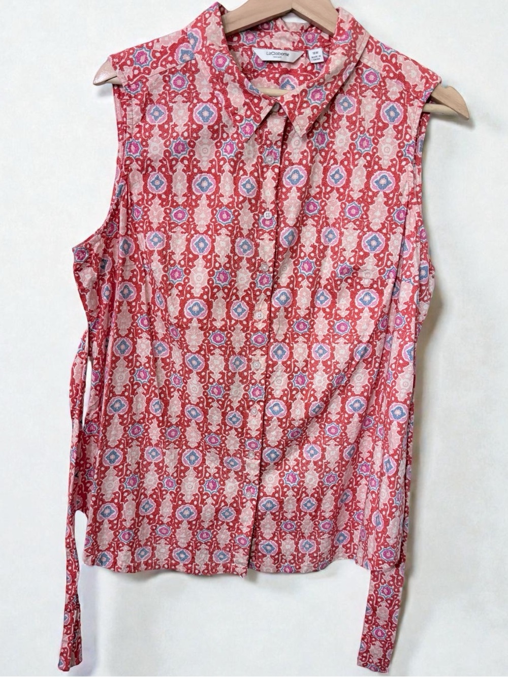 Liz Claiborne Sleeveless Top 18W